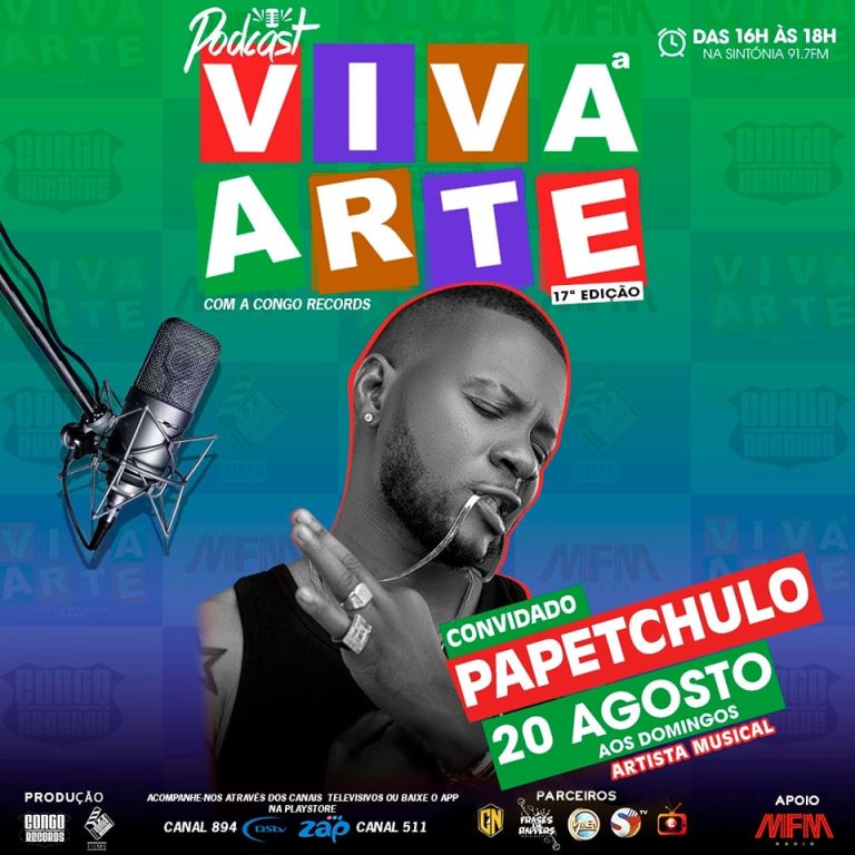 PAPETCHULO Fala sobre a sua ausência na Música No PodCast Viva A Arte.