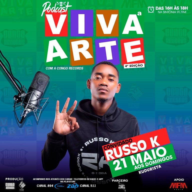 RUSSO K  Entrevista Completa No PodCast Viva A Arte – 4ª Edição